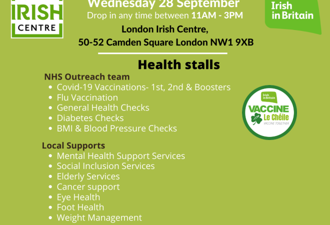 Community health event: Camden