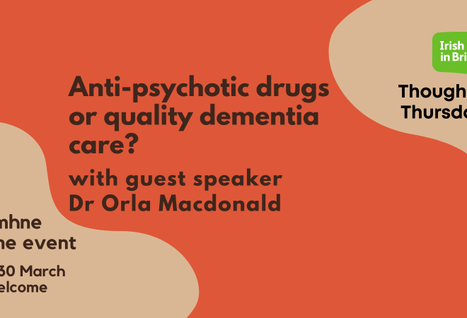 Anti-psychotic drugs or quality dementia care?
