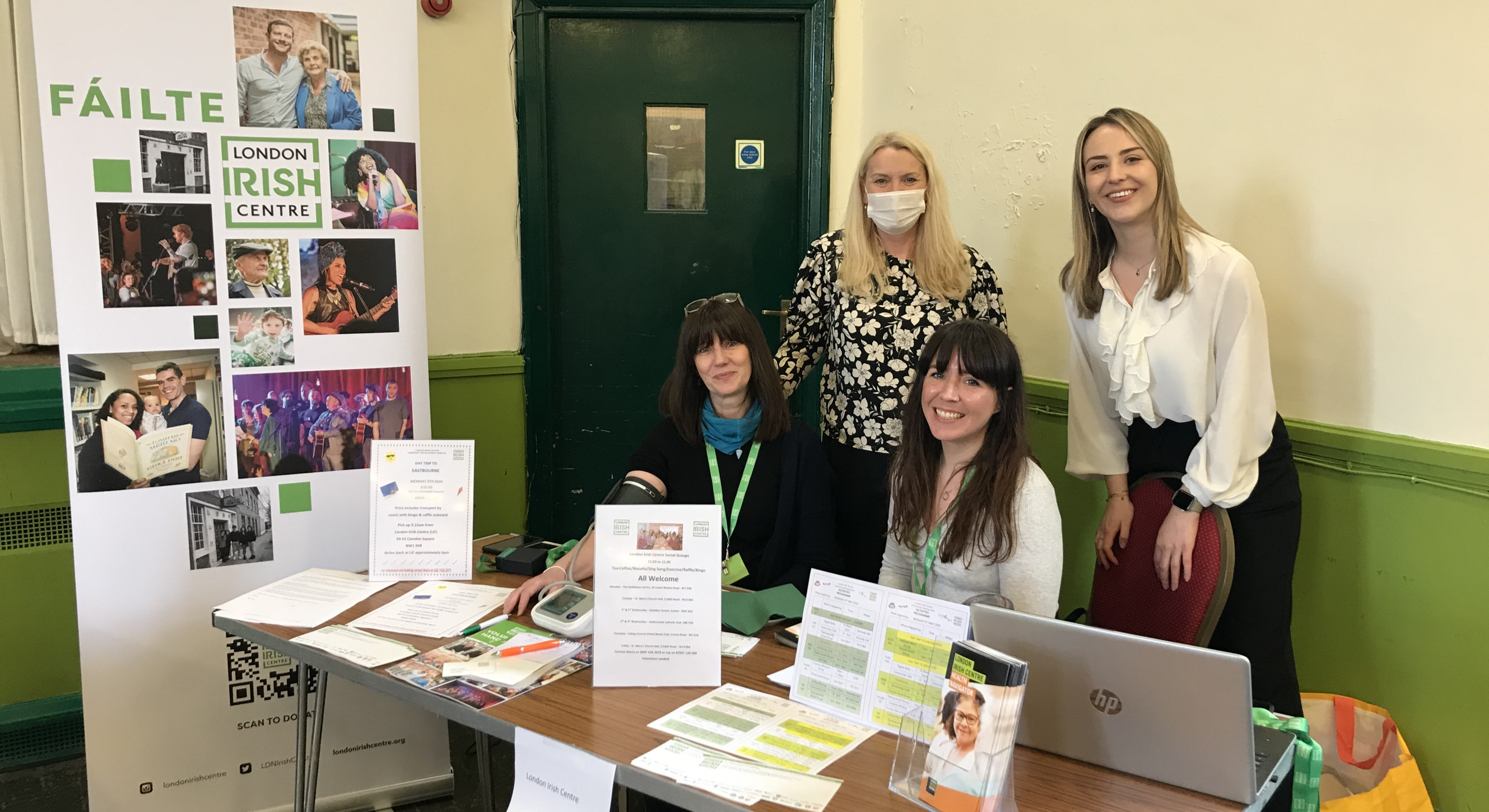 The London Irish Centre stall