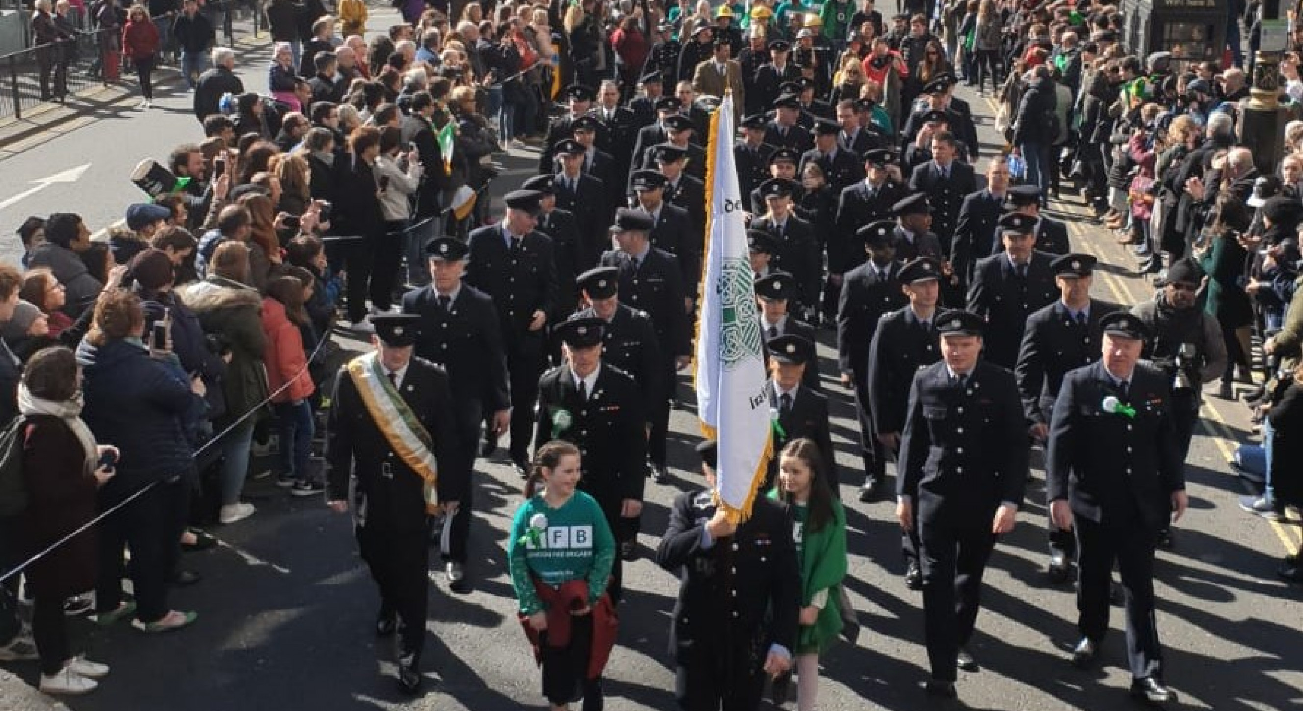 Our newest member organisation on the Parade, the Emerald Fire Service Association London