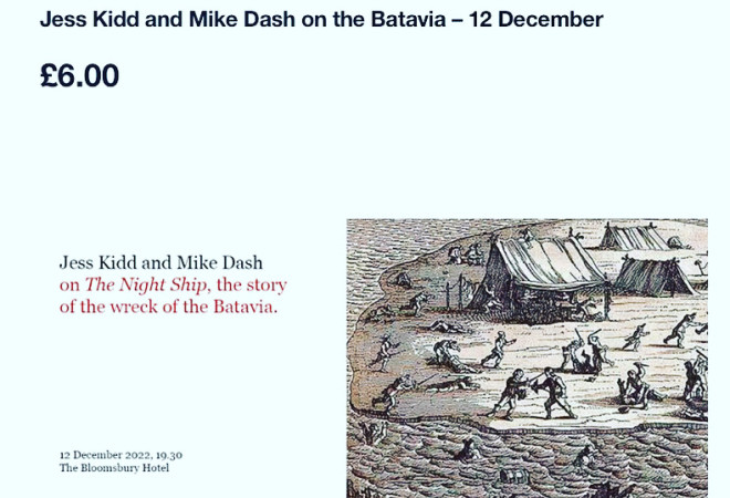 Jess Kidd and Mike Dash