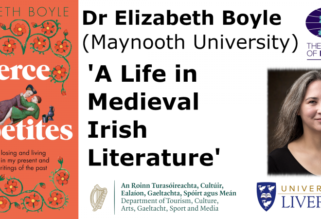 A Life in Medieval Irish Literature - Dr Elizabeth Boyle