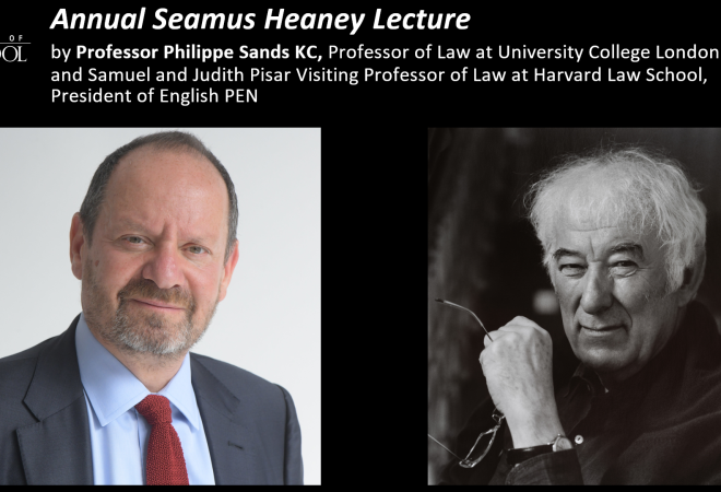The Annual Seamus Heaney Lecture 2022