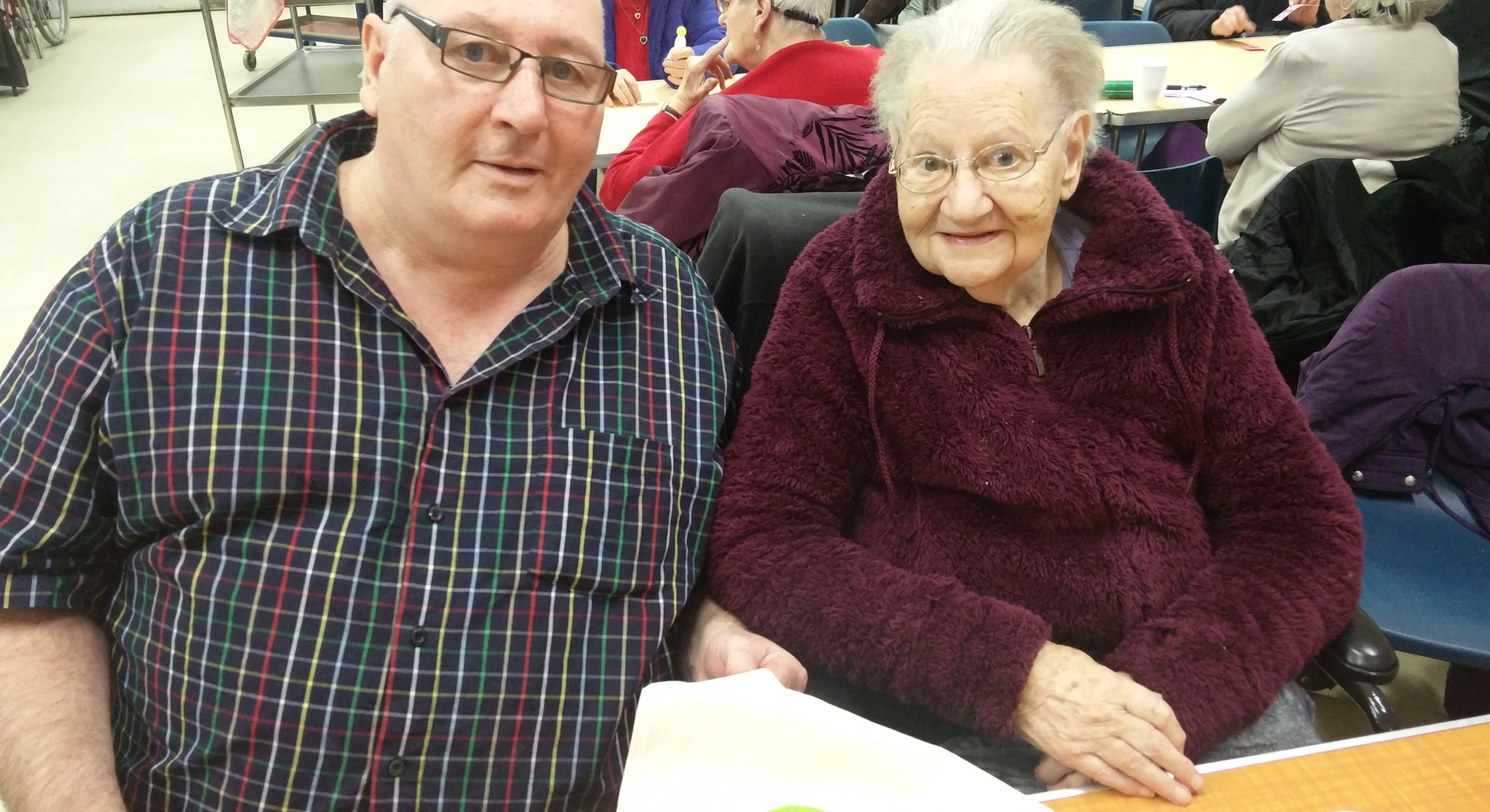 John initailly attended the lunch club for his mother who was diagnosed with dementia, but it is now respite for him too