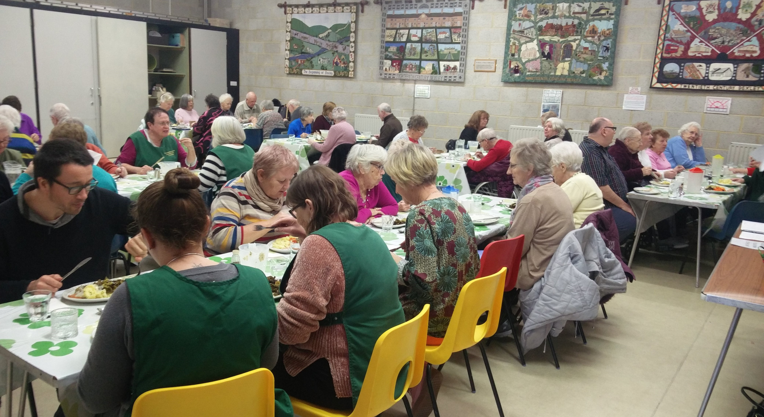 More than 50 people attend each of Irish Community Services five lunch clubs in Bexleyheath