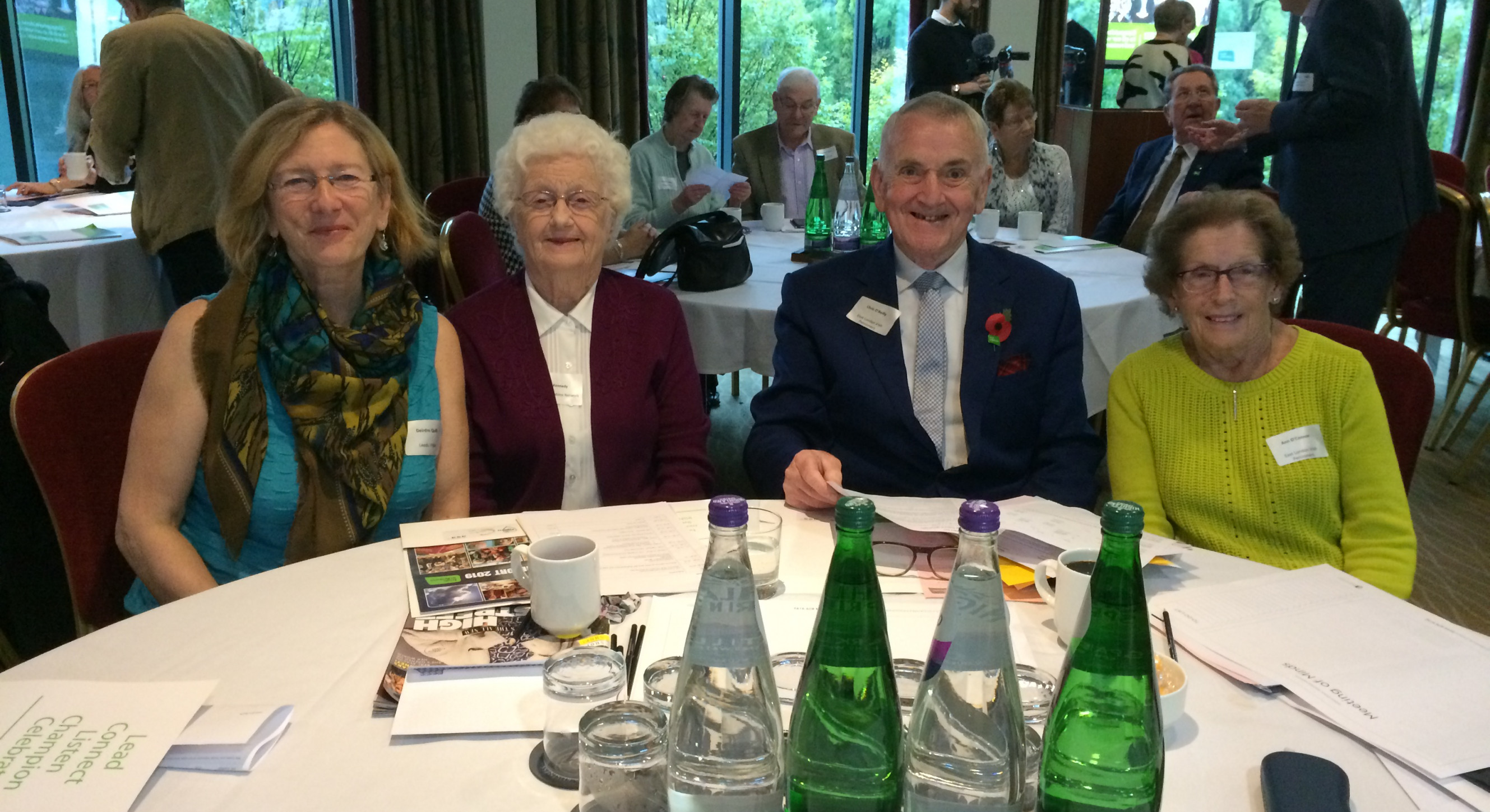 Delegates: Deidre Quill, Alice Kennedy, Chris Reilly and Anne O'Connor