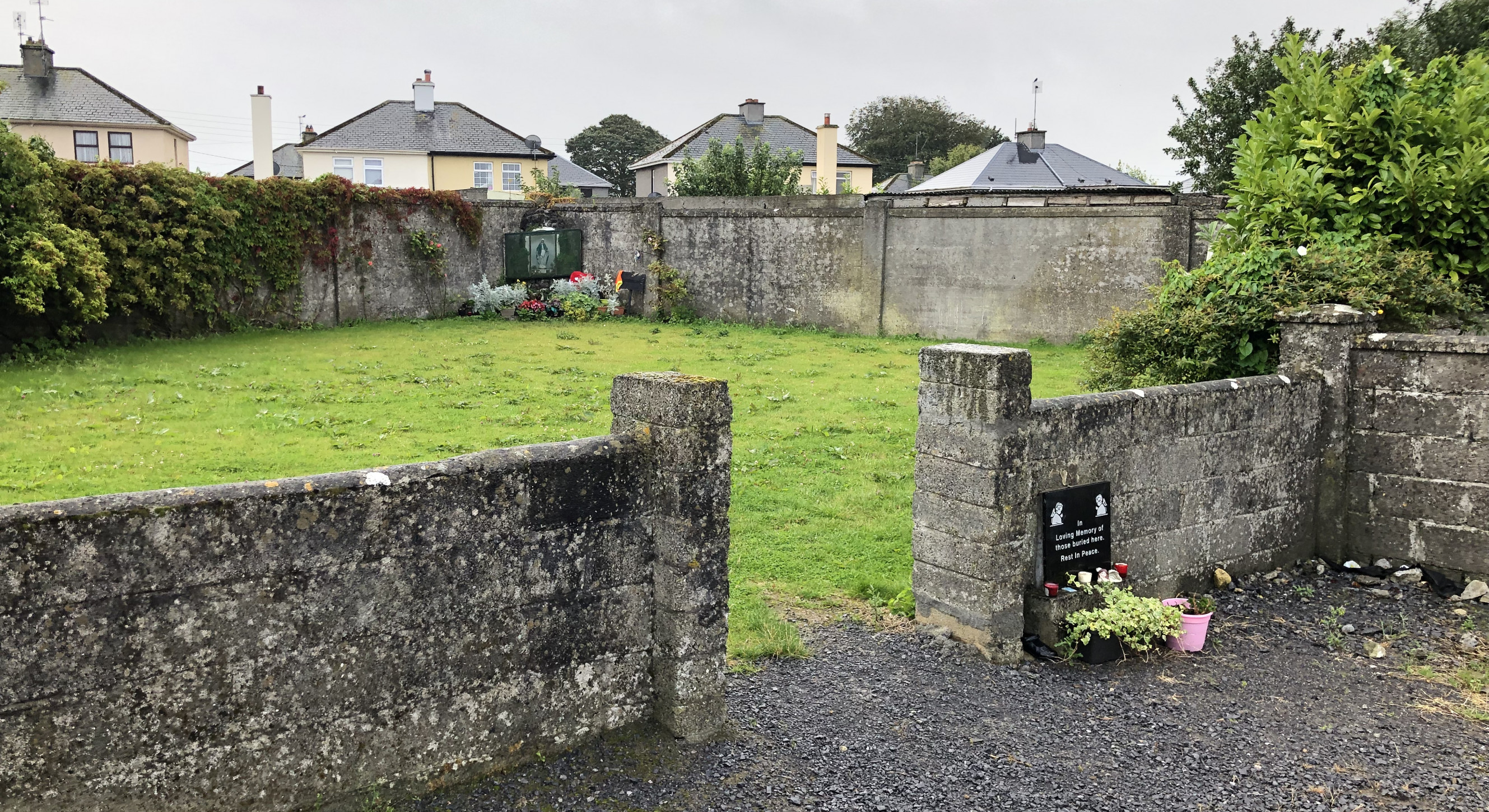 The grounds of the Bon Secours Mother and Baby Home, Tuam, Galway